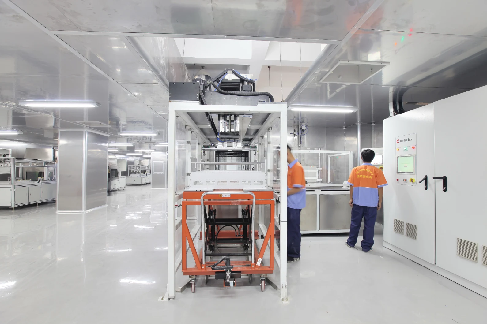 Van het het Ijzerfosfaat LFP van het VOORAVOND3.2v 105ah Lithium van de het Lithiumbatterij de RANG A+ 5