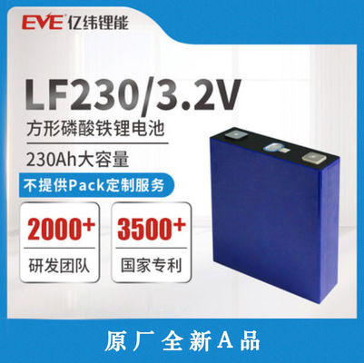 3.2V 230ah Lithium Ion Batterij LFP Electric Power Systems Gebruik